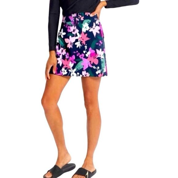 NWT SPEEDO Skort Large Pickleball Pockets Activewear Athleisure Travel Swim NWT - Picture 4 of 13